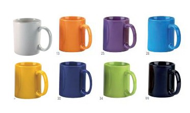 מאג צבעוני - ספל פורצלן / 340 מ