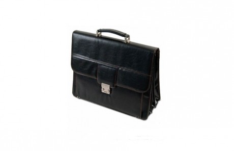 דירקטור - תיק מנהלים יוקרתי דמוי עור עם מנעול